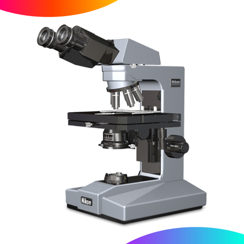 Дослідницький мікроскоп початкового рівня Labophot. Універсальний бінокулярний мікроскоп із п’ятьма об’єктивами та освітленням Келера.